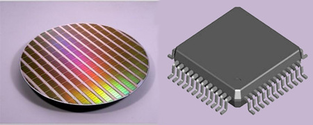 silicion wafer and chip